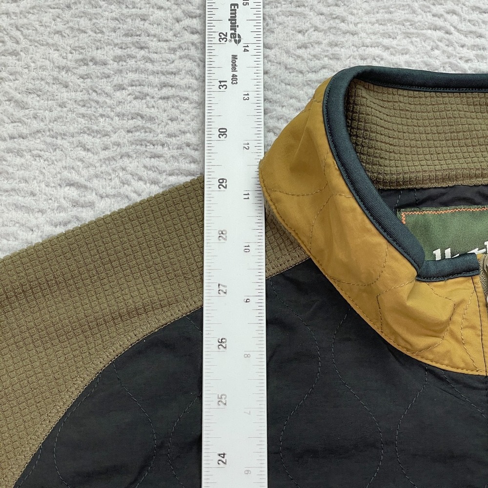 Howler Bros Talisman Grid Fleece Jacket Mens Size XL Olive Full Zip Outdoor - Picture 6 of 11